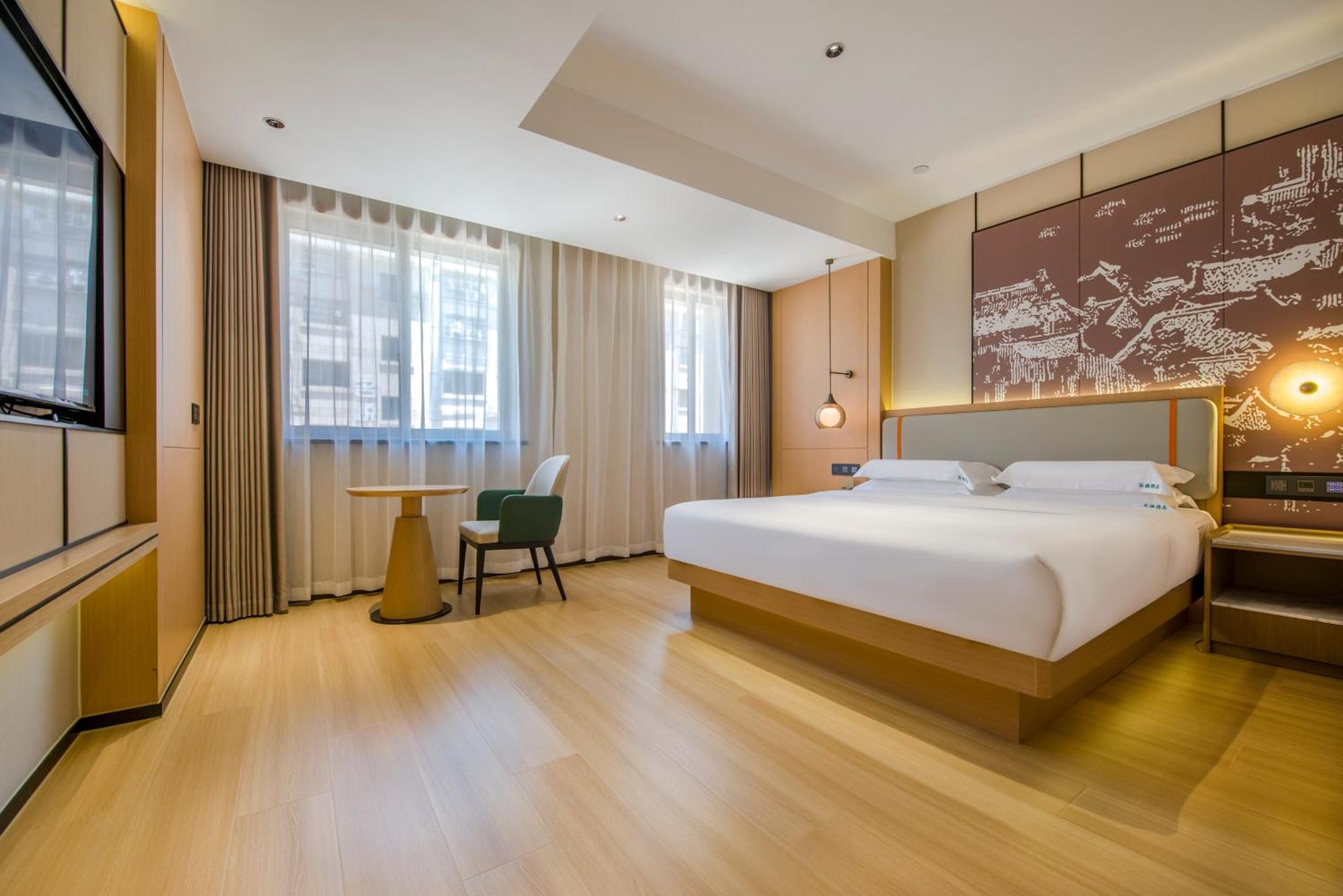 Yiwu Baide Theme Hotel Eksteriør billede